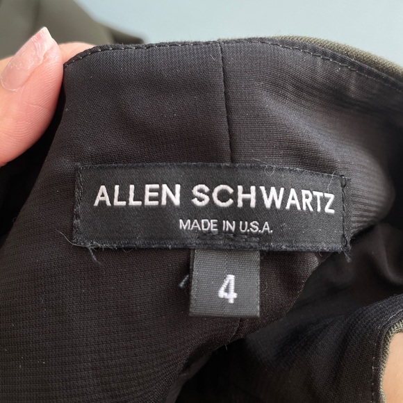 Allen Schwartz Tapered Wide-Leg Pants with Belt - Picture 5 of 7